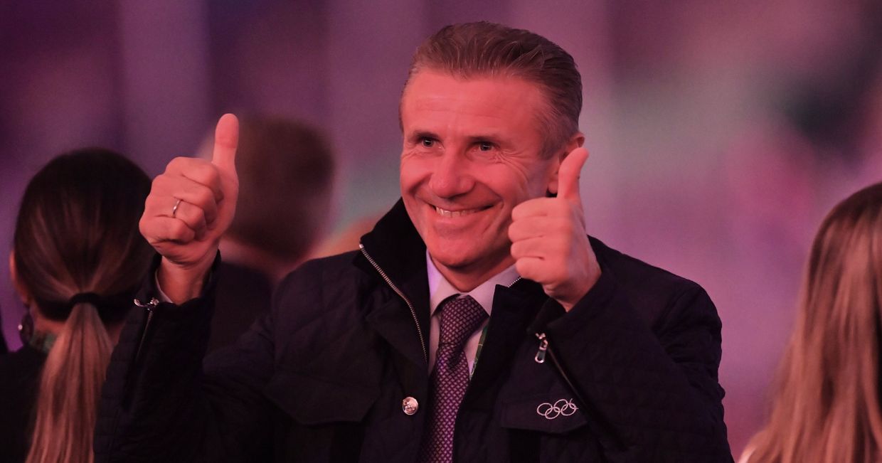 Олимпийский чемпион Сергей Бубка