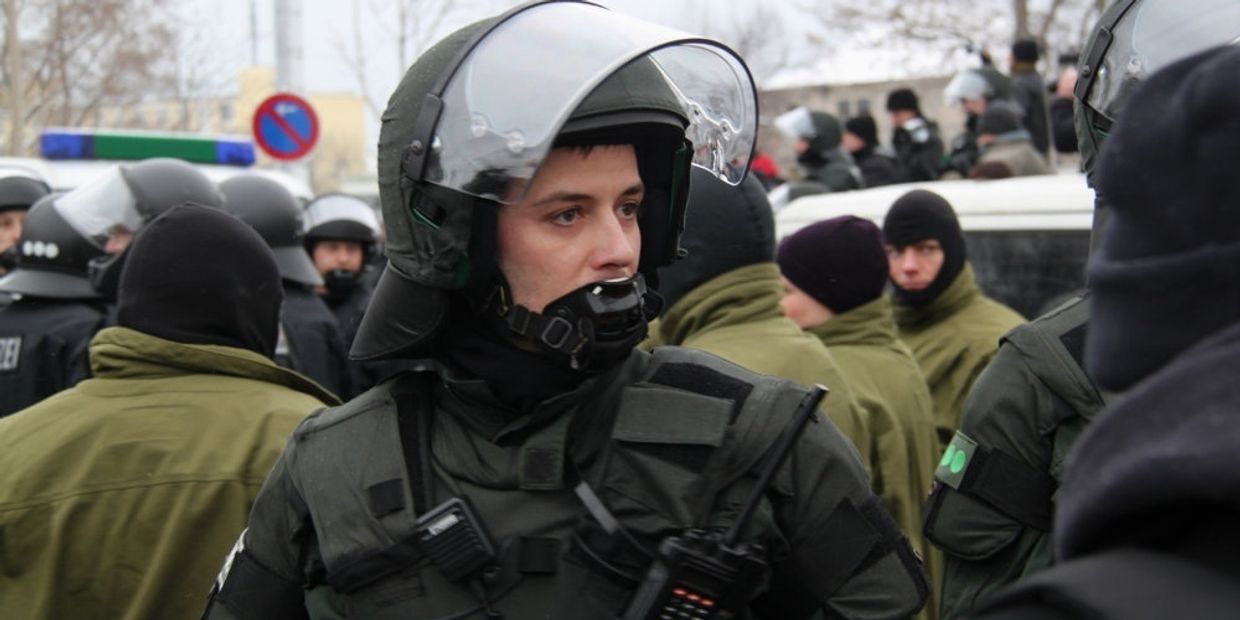 Марш неонацистов и их противников прошел в Дрездене