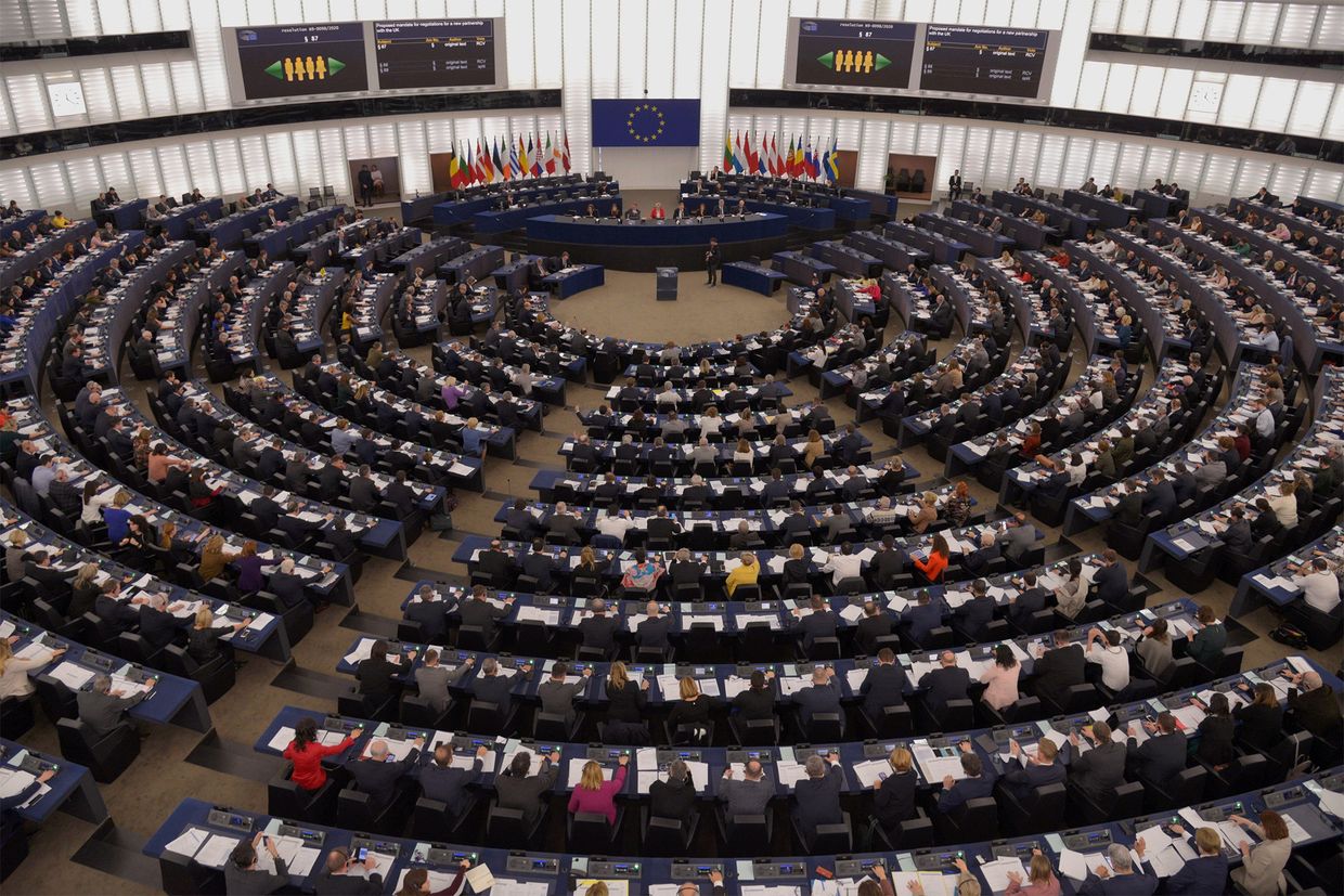 Пленарная сессия Европарламента