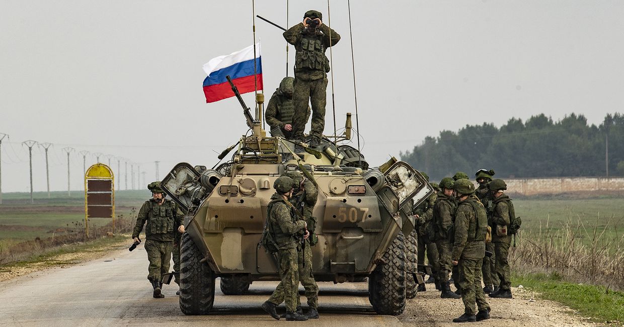 Российские солдаты в Сирии
