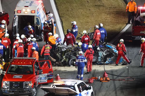 Авария на гонке Daytona 500