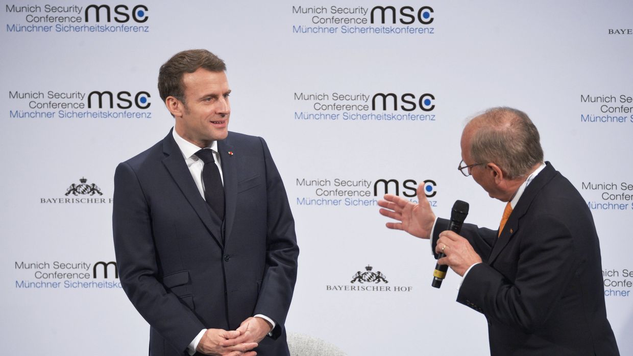 Президент Франции Эммануэль Макрон
