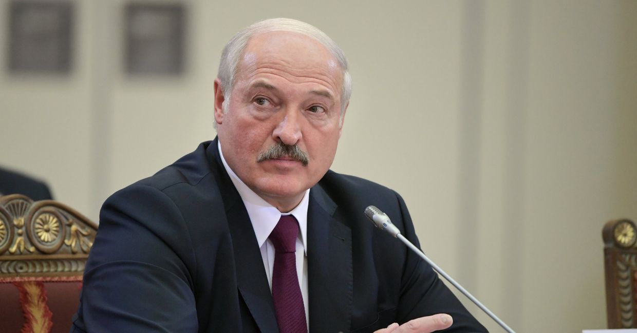 Президент Белоруссии А. Лукашенко. Санкт-Петербург