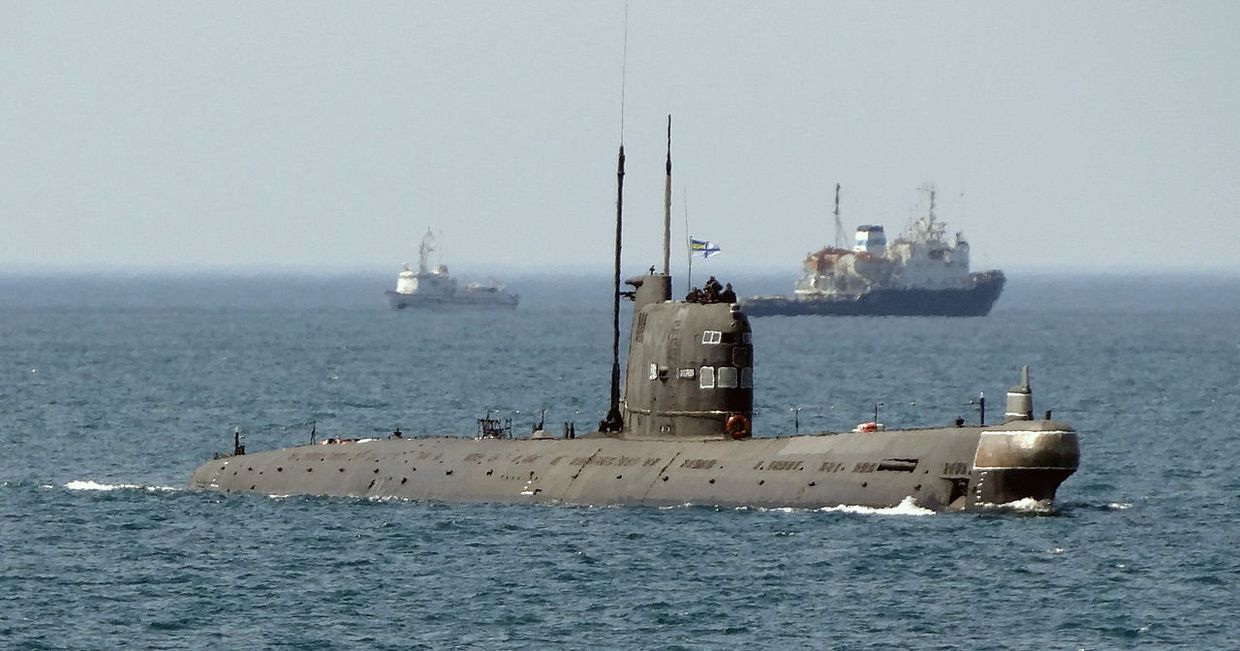 Украинская подводная лодка Запорiжжя