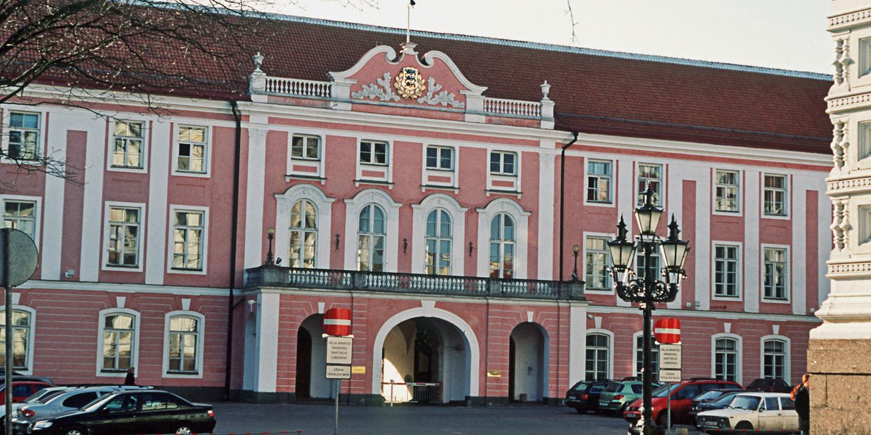 Здание Парламента Эстонии в Таллине