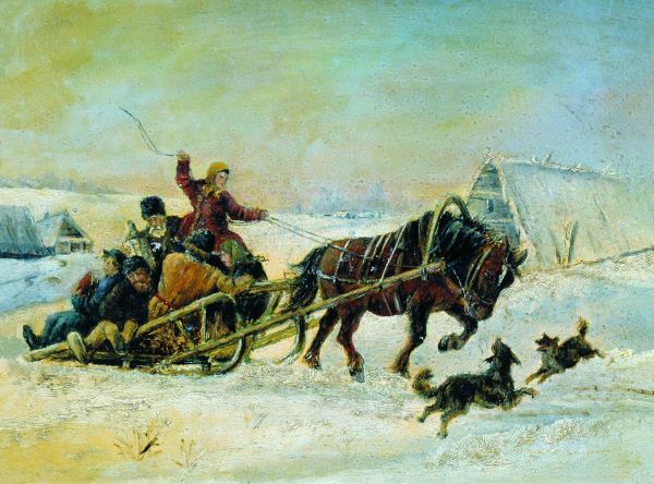 Николай Сверчков. Масленица Николай Сверчков. Масленица