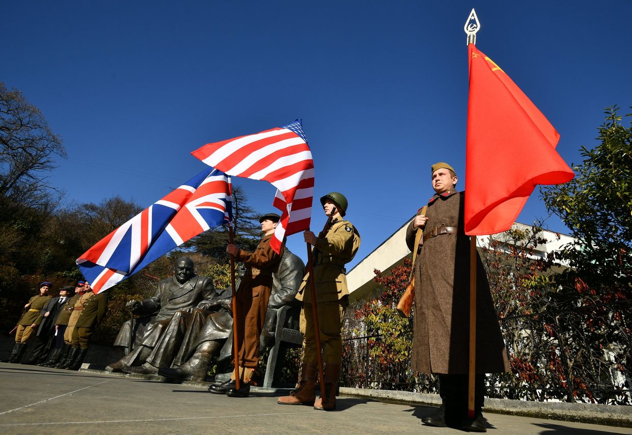 Дни Крымской конференции 1945 года в Ливадийском дворце