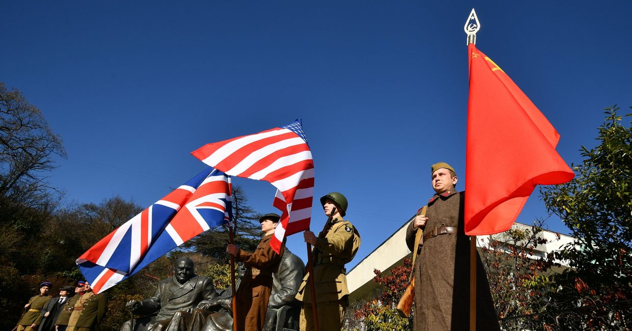 Дни Крымской конференции 1945 года в Ливадийском дворце