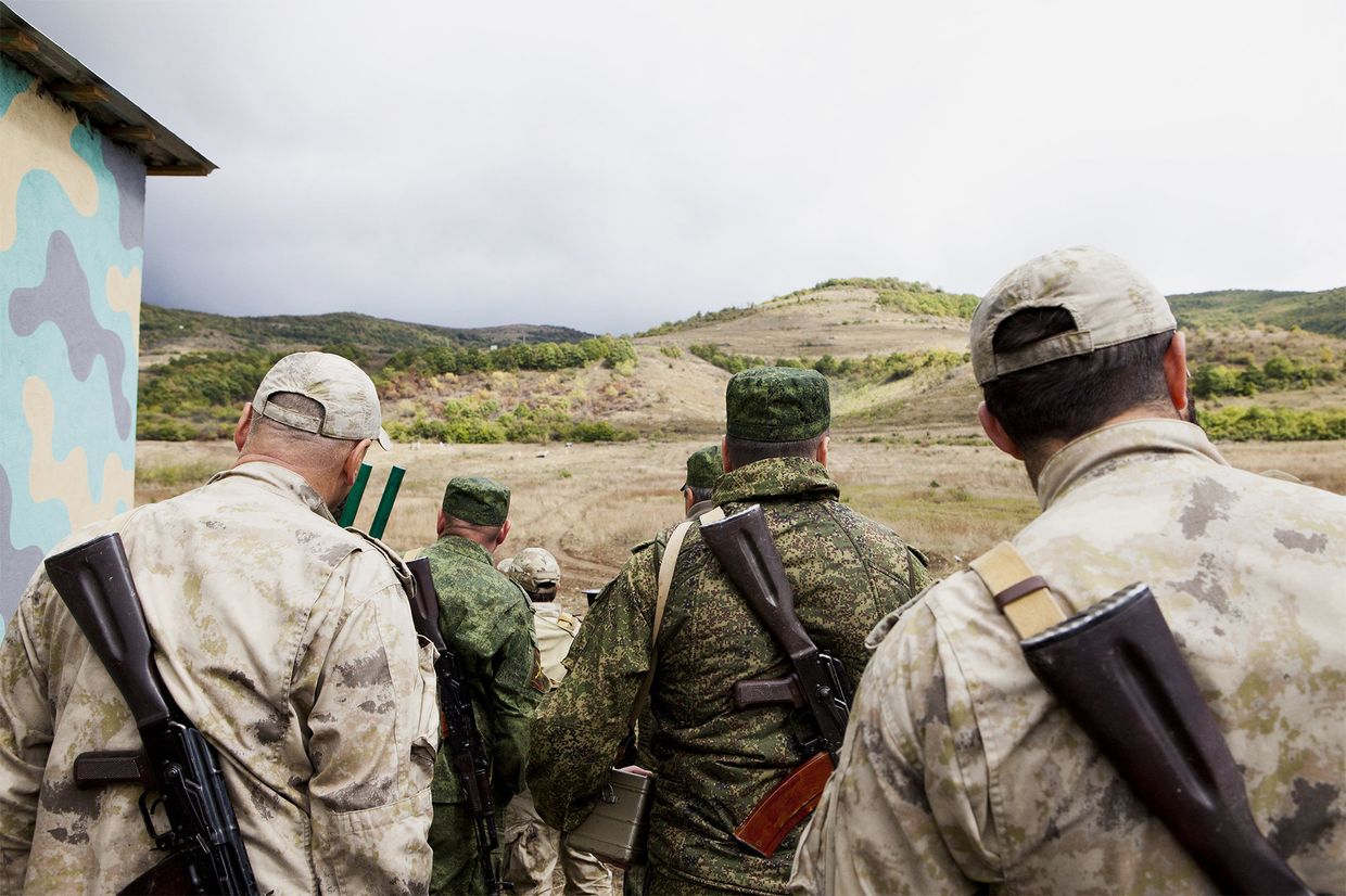 Военные учения в Южной Осетии
