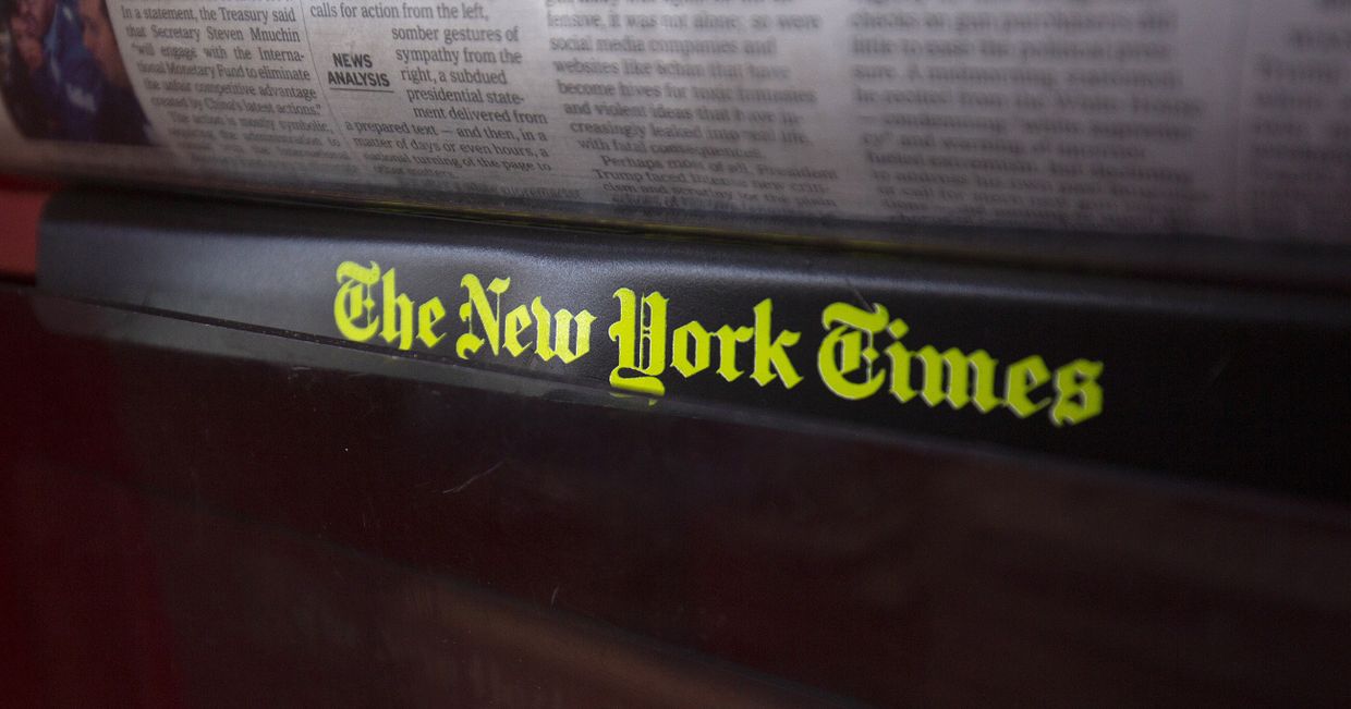 Логотип New York Times