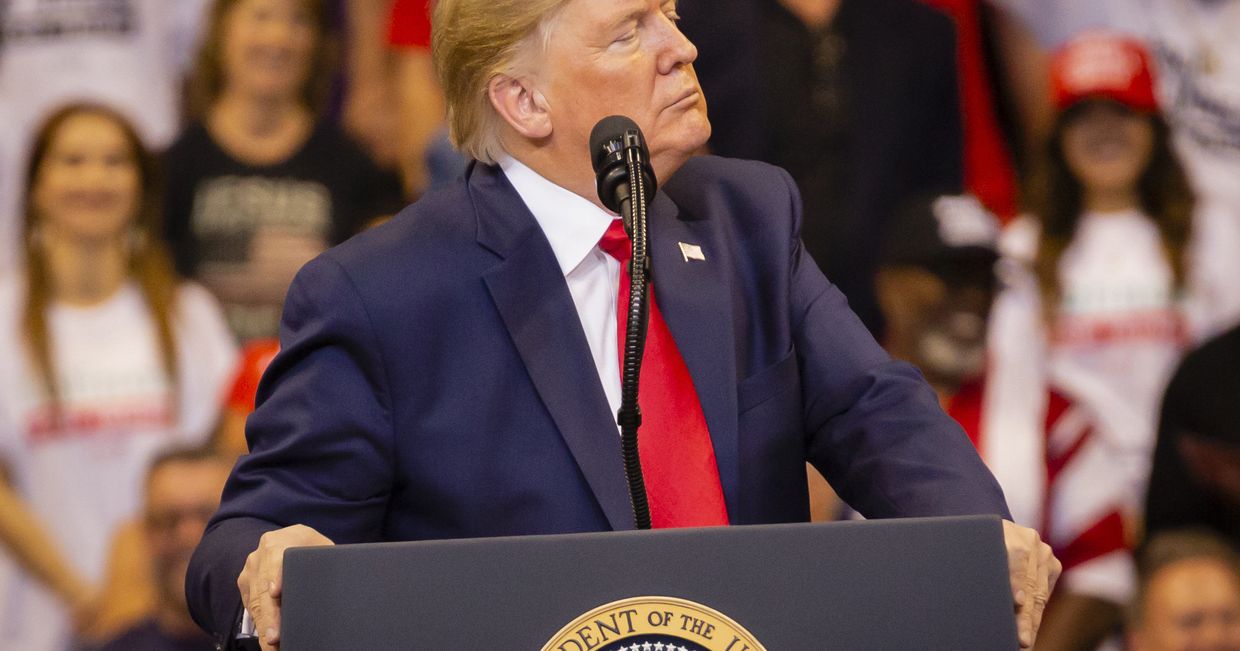 Предвыборное выступление Д. Трампа в Майами