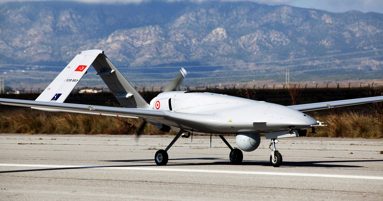 Турецкий беспилотник Bayraktar TB2