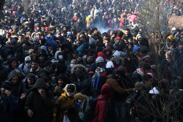 Ситуация с беженцами на границе Турции и Греции