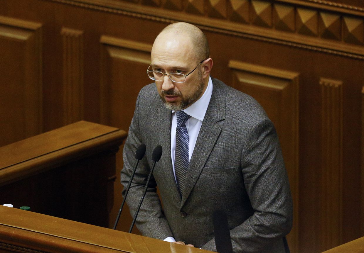 Премьер-министр Украины Денис Шмыгал