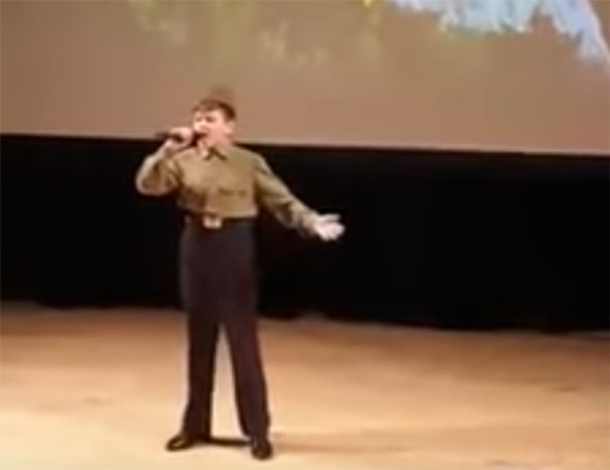 Выступление Максима Ткачука