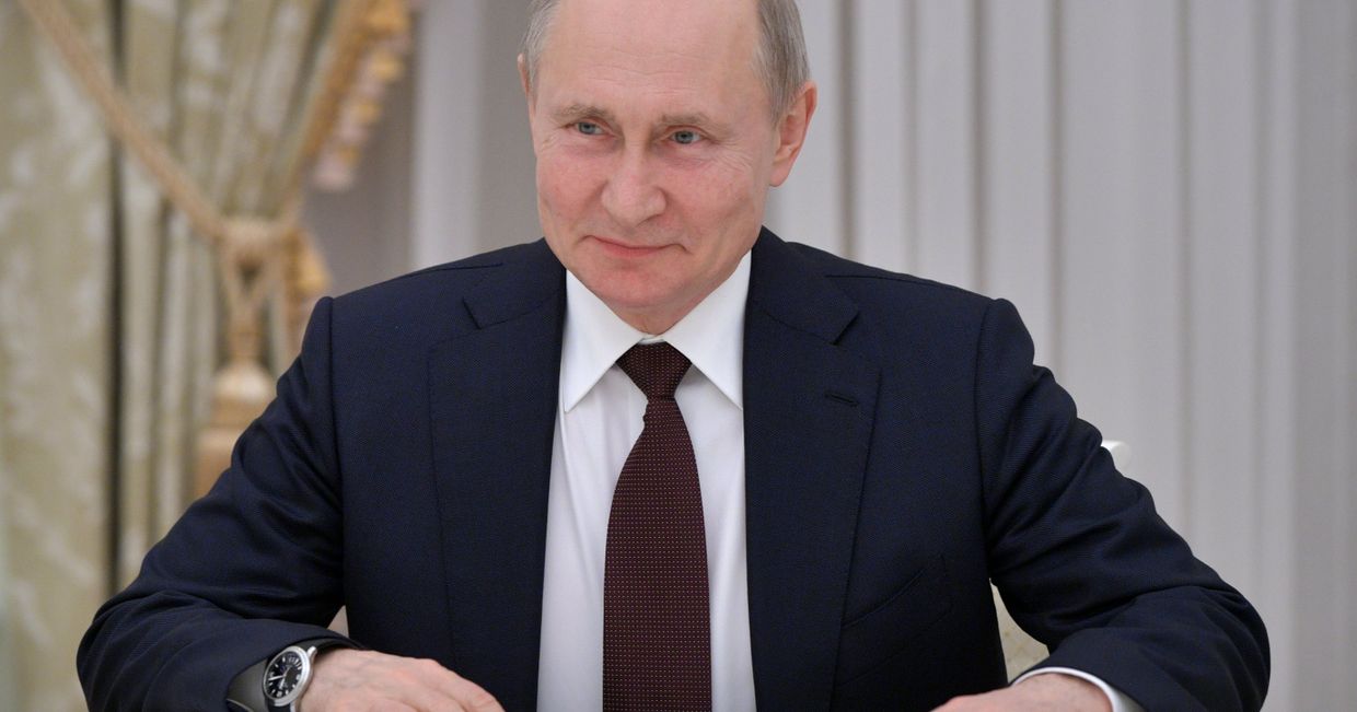 Президент РФ В. Путин провел встречу с руководителями фракций Госдумы РФ Президент РФ В. Путин провел встречу с руководителями фракций Госдумы РФ