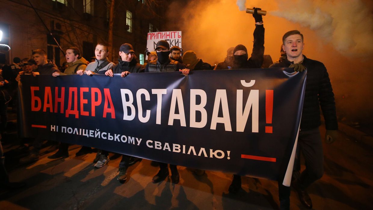 Акция в Киеве против полицейского произвола