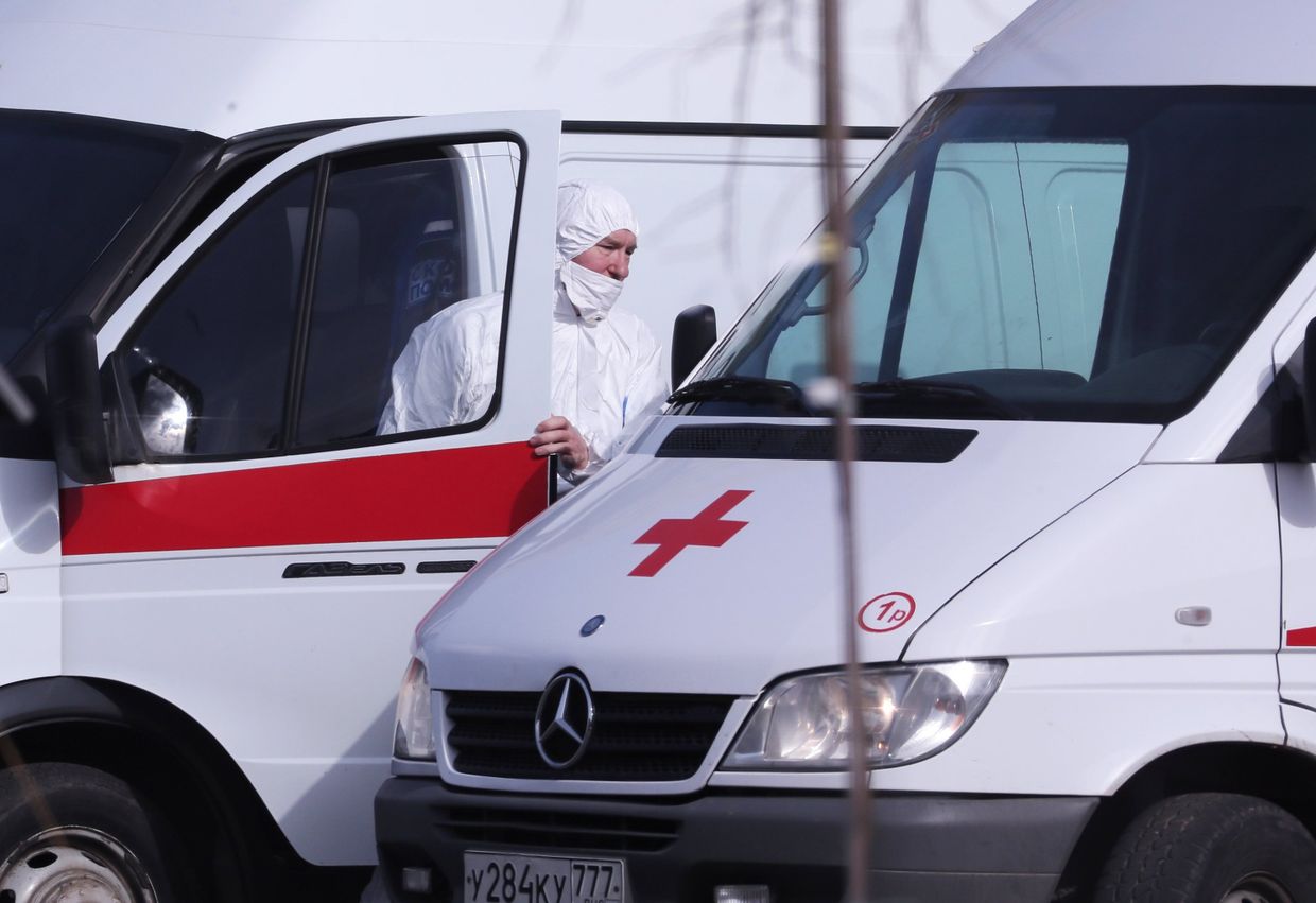 Больница в Коммунарке для пациентов с подозрением на коронавирус
