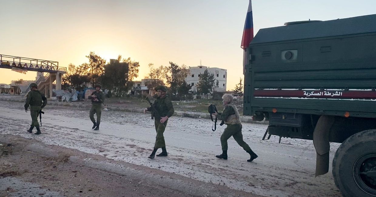Российская военная полиция в сирийской провинции Идлиб