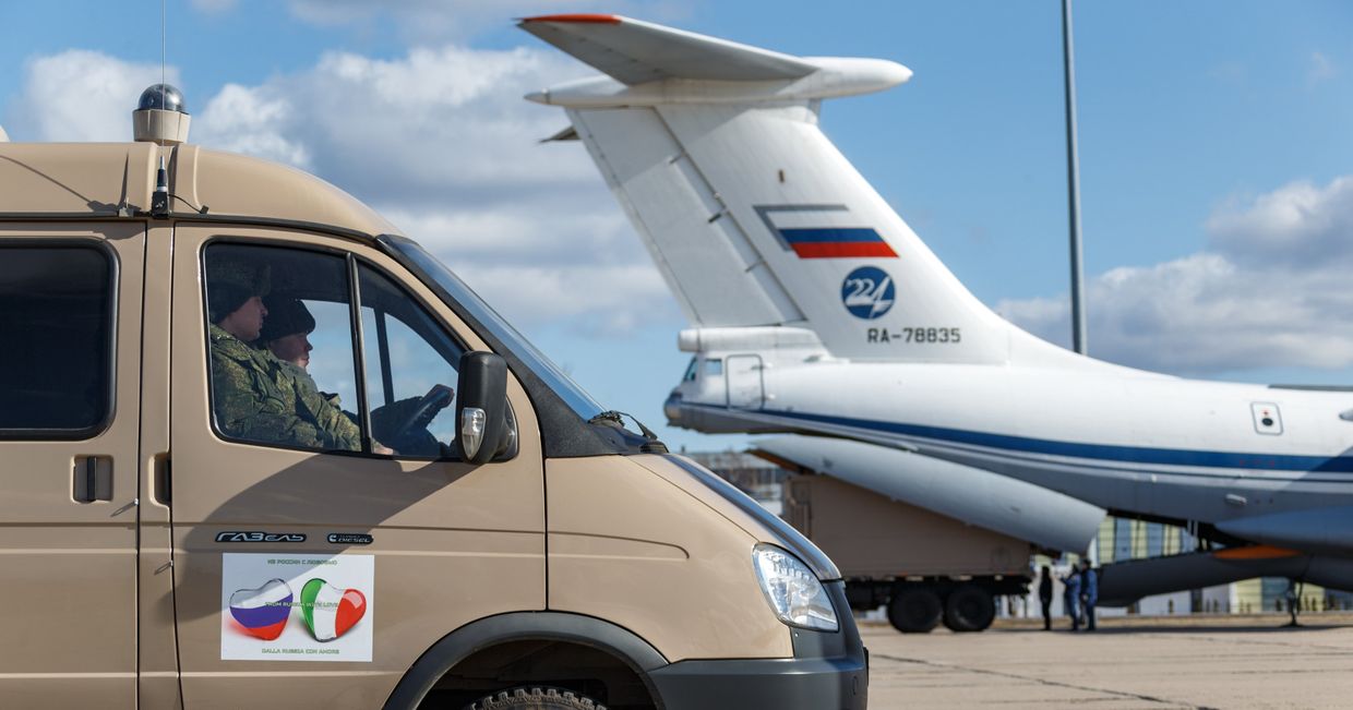 Россия окажет помощь Италии в борьбе с COVID-19