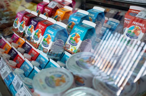 Продажа молочной продукции
