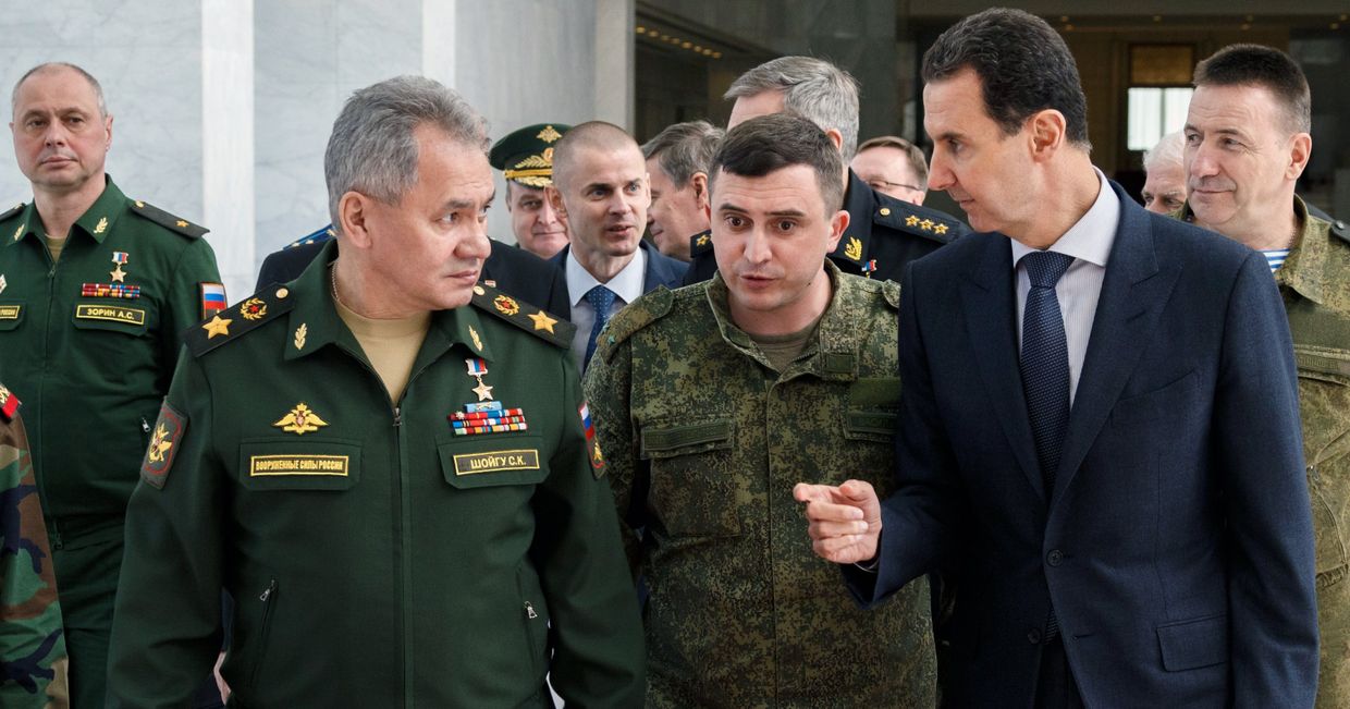 Рабочий визит министра обороны РФ С. Шойгу в Сирию