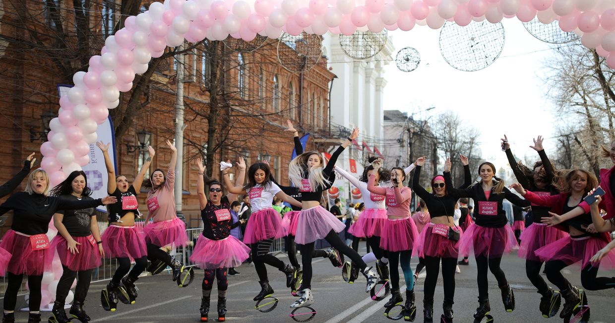 Женский забег Beauty Run в Краснодаре