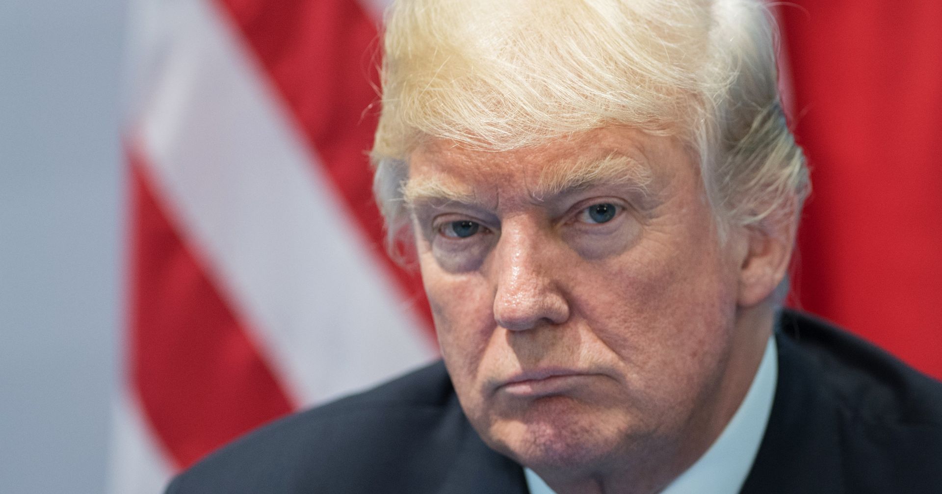 Президент США Дональд Трамп во время беседы с президентом РФ Владимиром Путиным на полях саммита G20 в Гамбурге - ИноСМИ, 1920, 17.06.2021