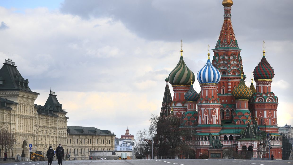 Москва во время режима самоизоляции жителей