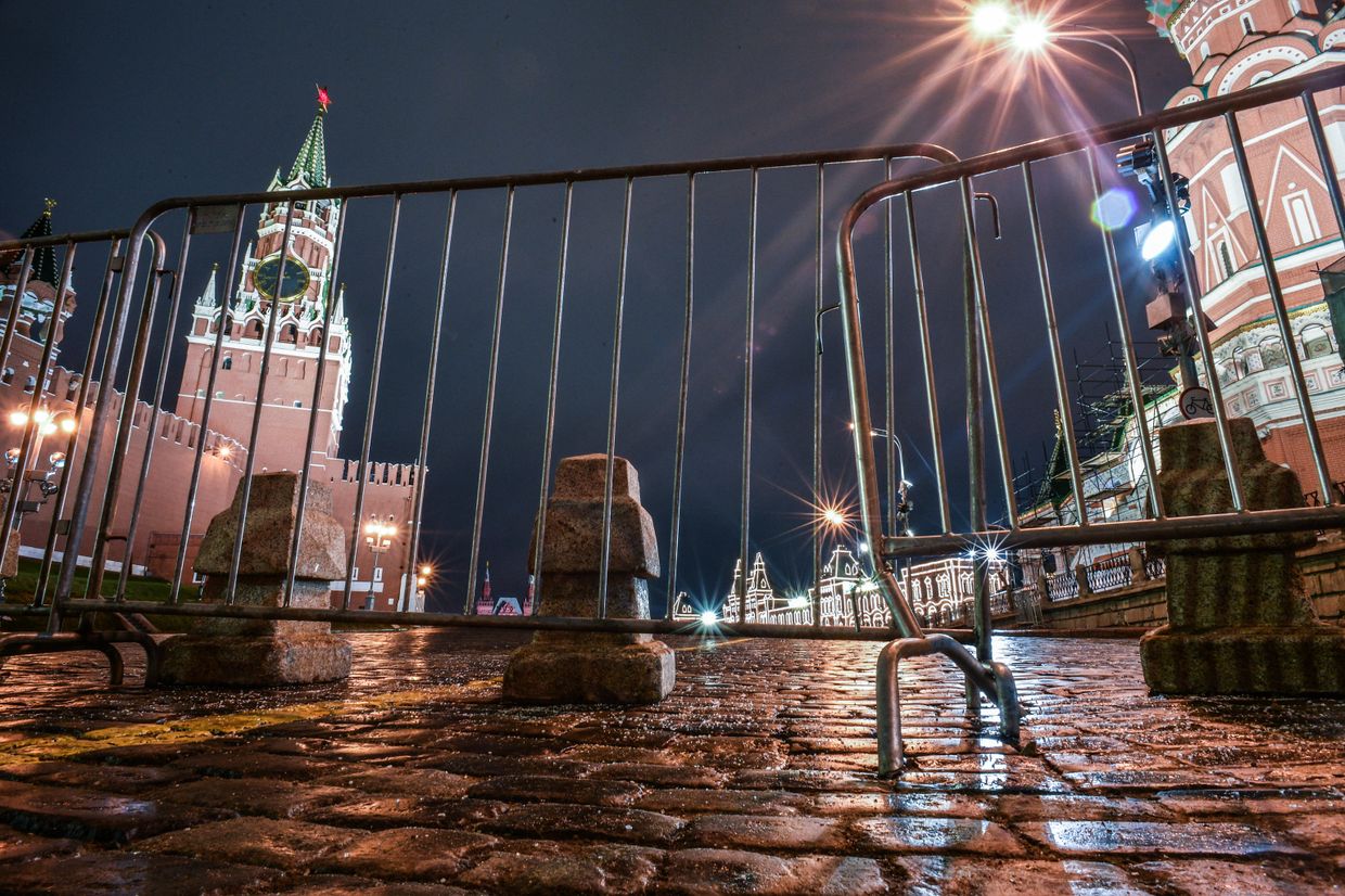 Москва во время режима самоизоляции жителей