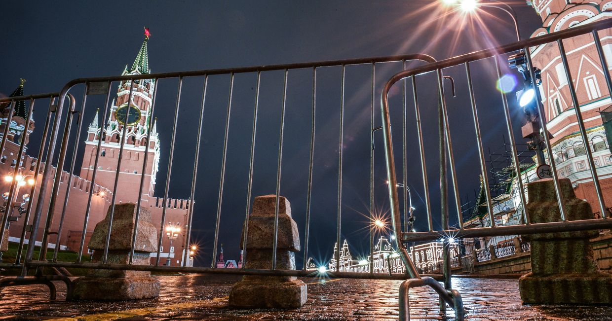 Москва во время режима самоизоляции жителей