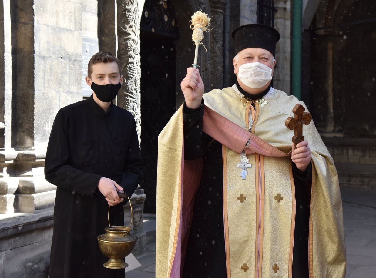 Празднование Пасхи во Львове