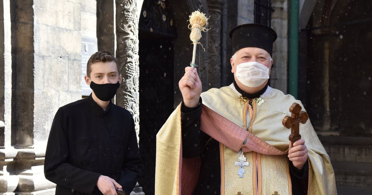 Празднование Пасхи во Львове