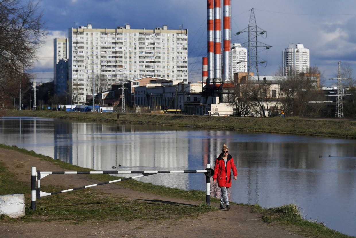 Москва во время режима самоизоляции жителей