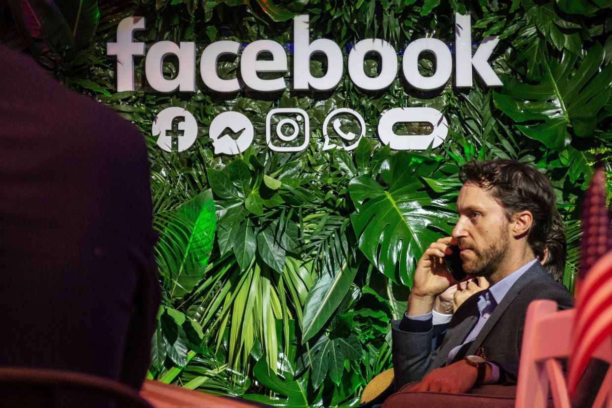 Павильон Facebook на Экономическом форуме в городе Крыница-Здруй
