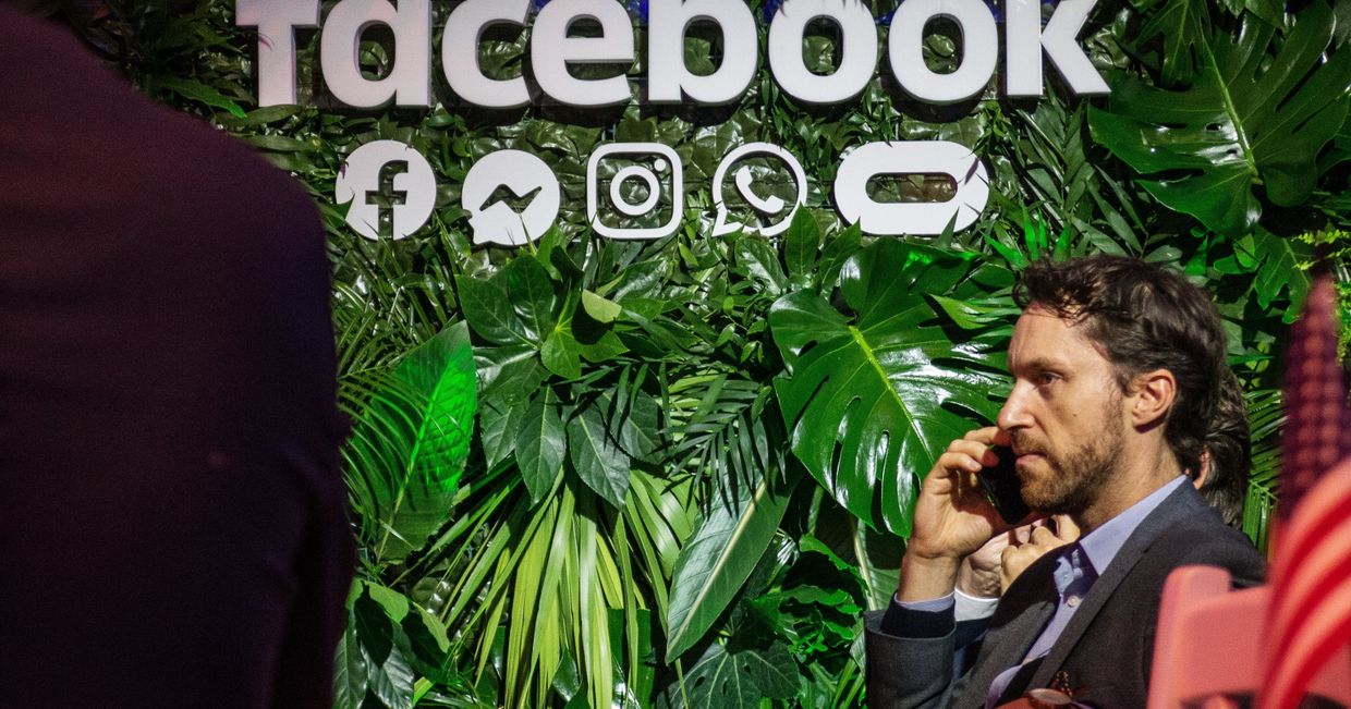 Павильон Facebook на Экономическом форуме в городе Крыница-Здруй