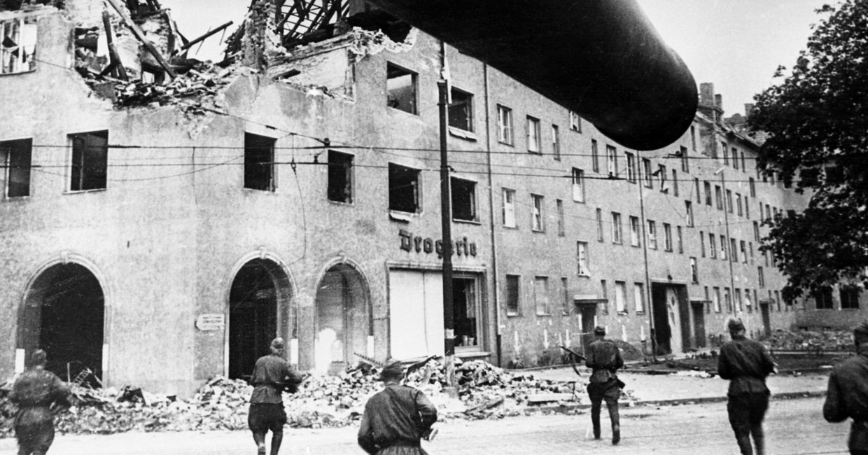 Великая Отечественная война 1941-1945 гг. Бои на улицах Берлина. Апрель-май 1945 года.
