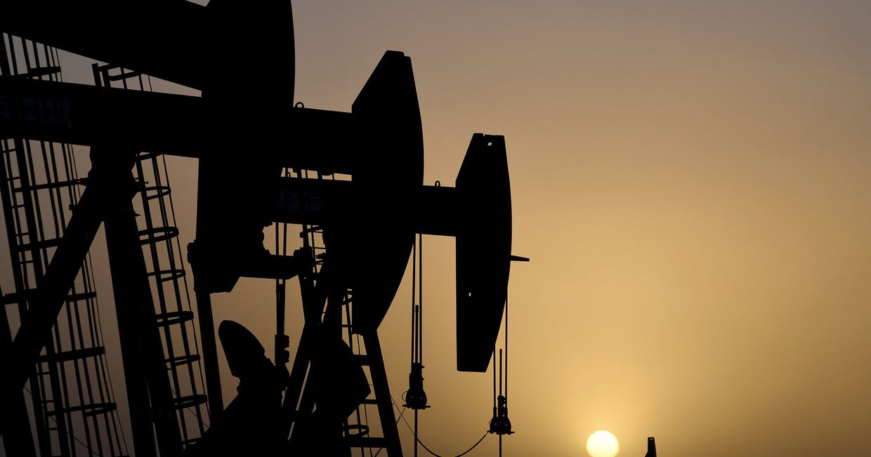 Добыча нефти в Мидленде, штат Техас, США