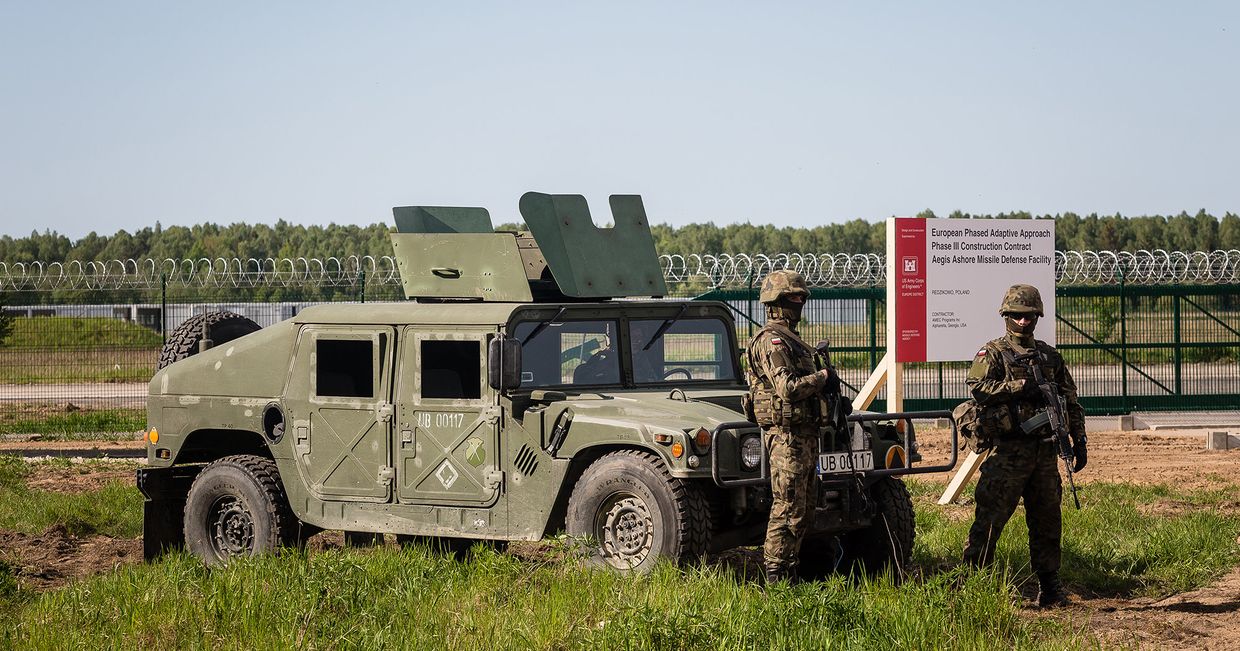 Солдаты на военной базе Редзиково в Польше Солдаты на военной базе Редзиково в Польше