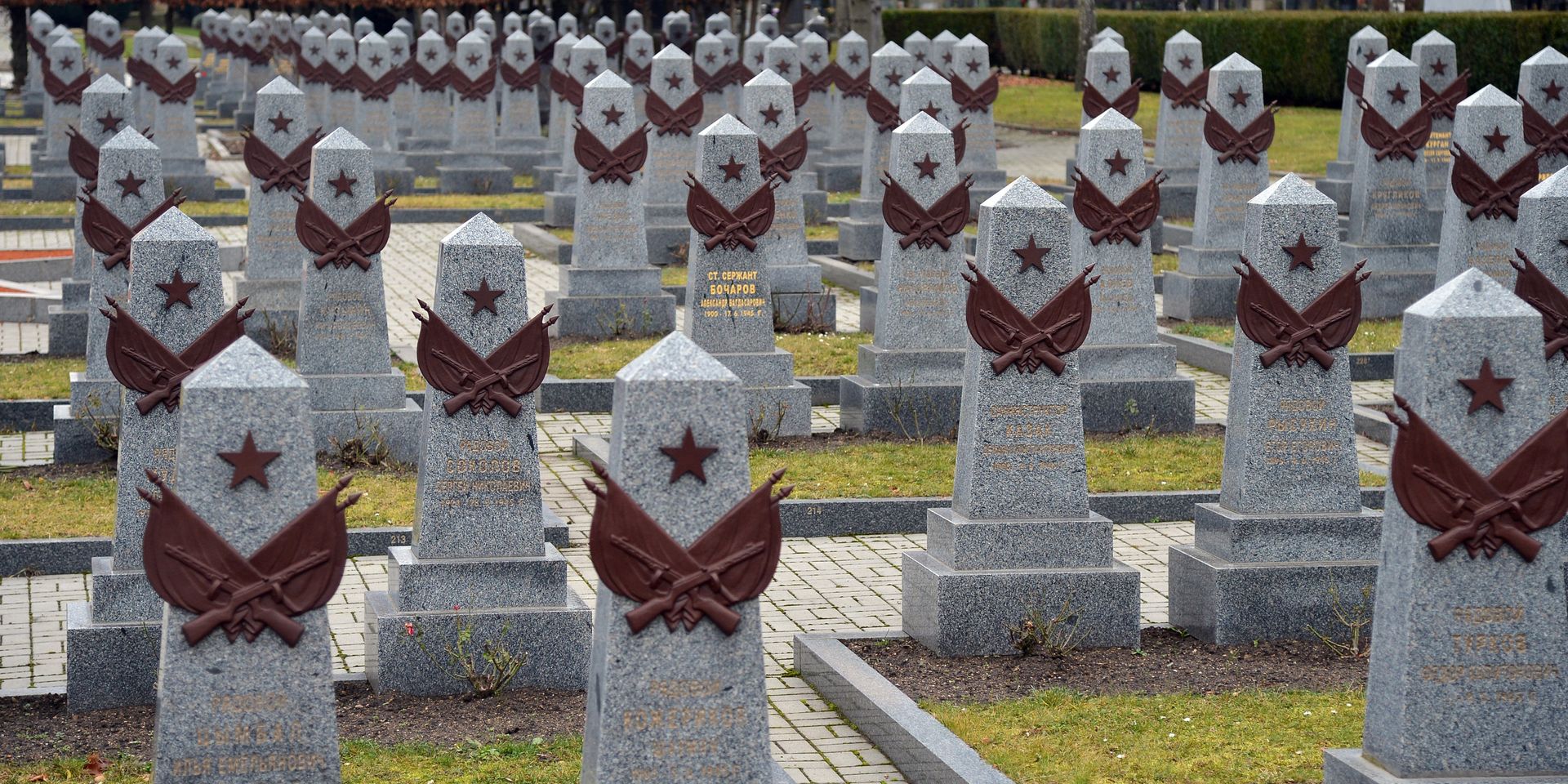 Захоронение красноармейцев на Ольшанском кладбище в Праге. - ИноСМИ, 1920, 15.01.2021