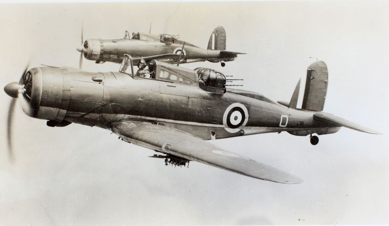 Британский истребитель B-25 Roc, 1940-е