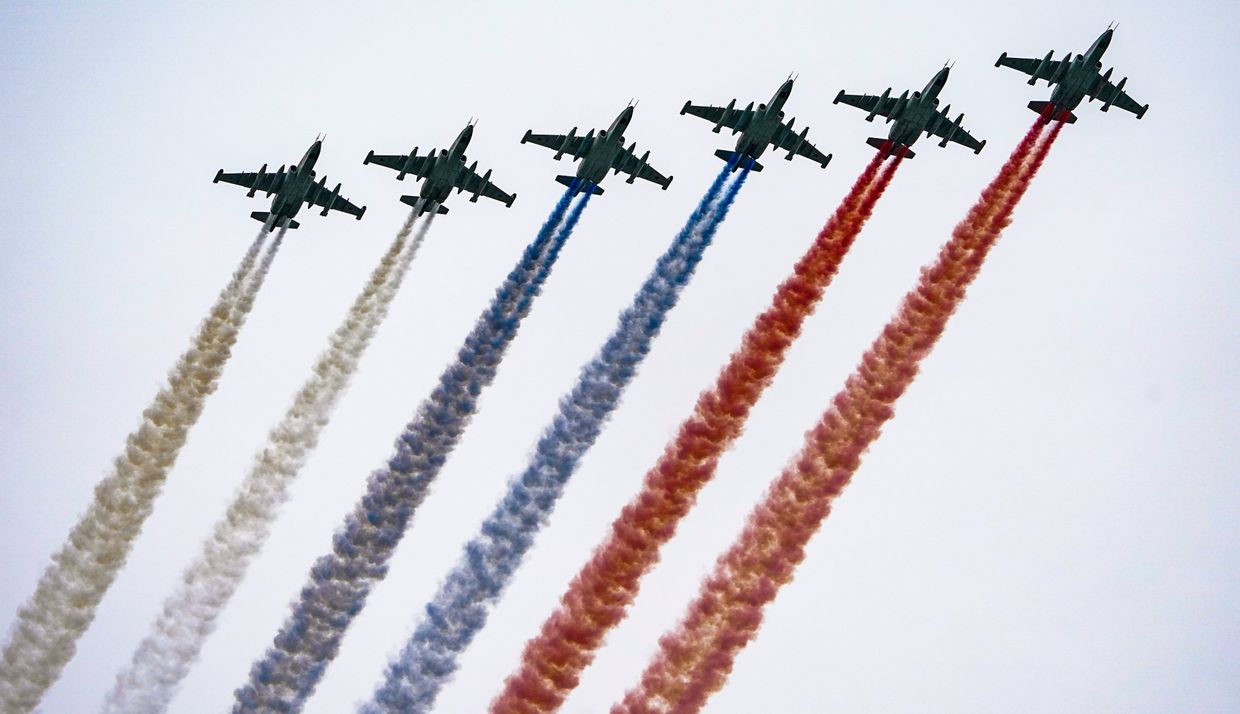 Воздушный парад Победы в Москве
