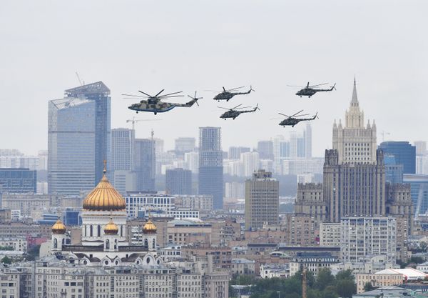 Воздушный парад Победы в Москве