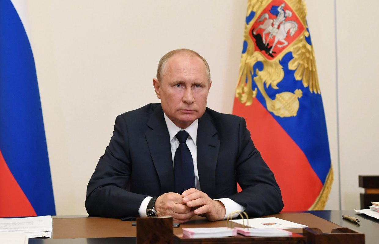 Президент РФ В. Путин провел совещание о ситуации с пандемией коронавируса 11 мая 2020