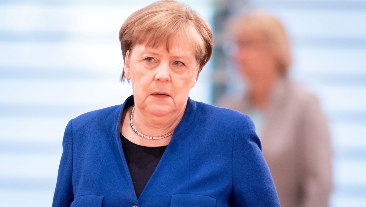 13 мая 2020. Ангела Меркель на заседании правительства в Берлине, Германия