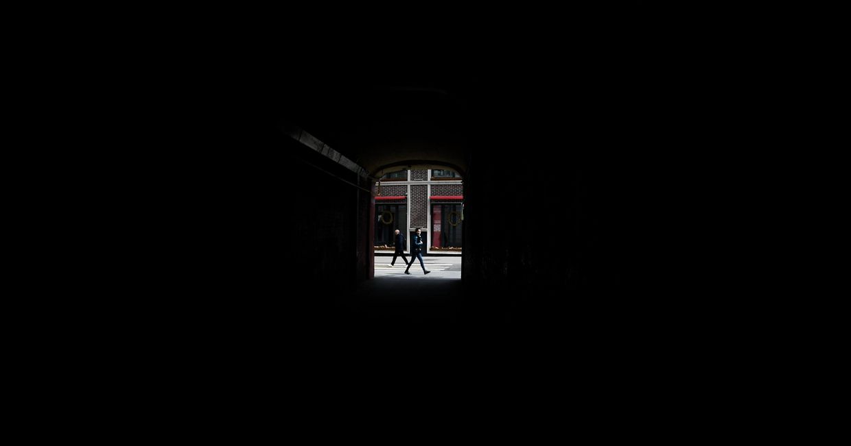 Москва во время режима самоизоляции жителей