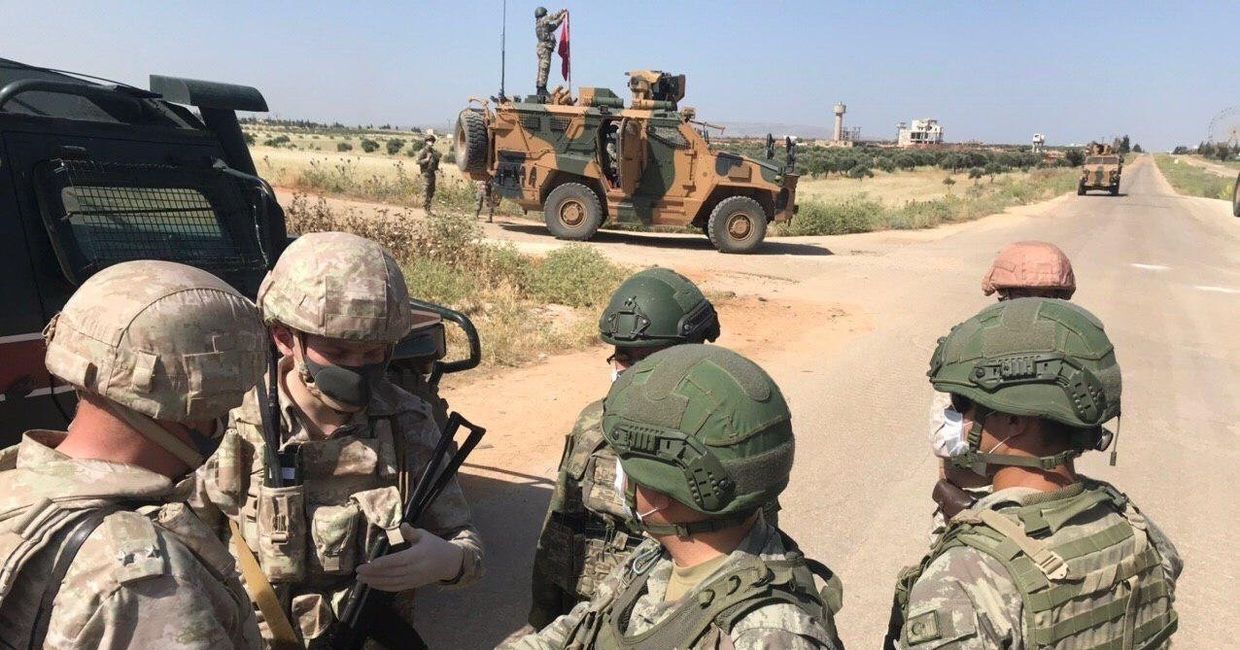 Россия и Турция провели совместное патрулирование в сирийской провинции Алеппо-Латакия
