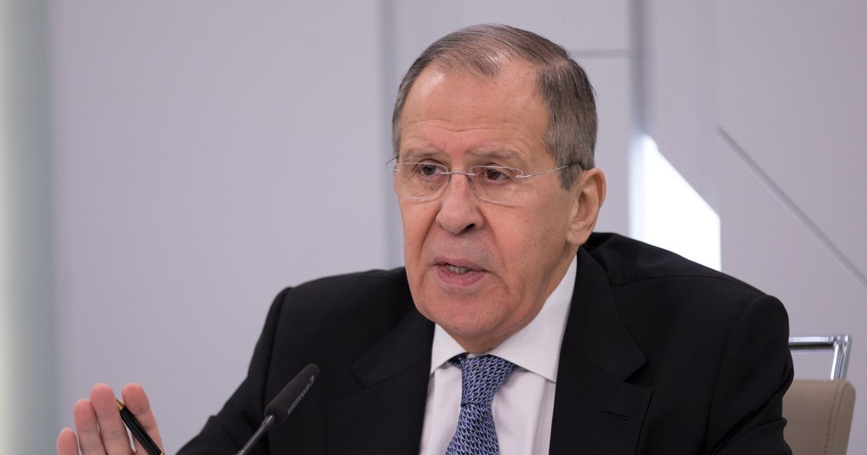 Министр иностранных дел РФ Сергей Лавров