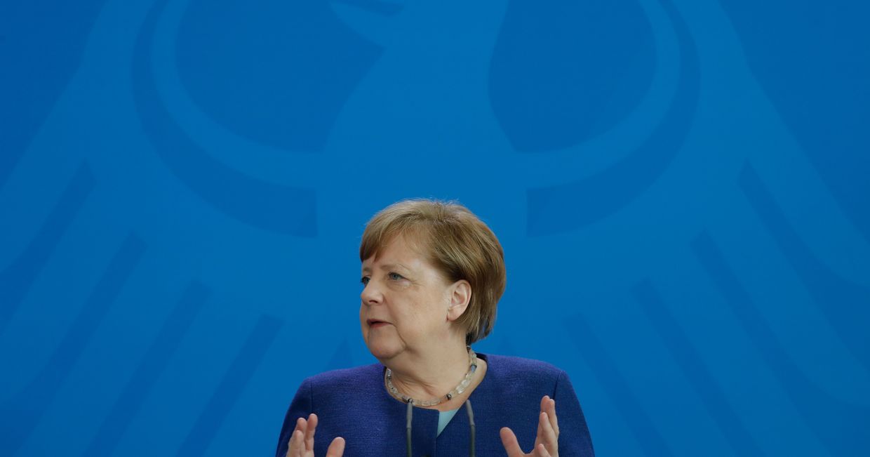 20 мая 2020. Ангела Меркель в Берлине, Германия
