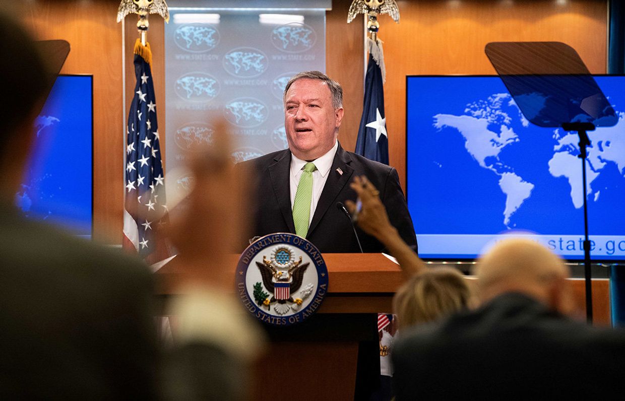 Государственный секретарь США Майк Помпео